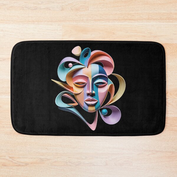 Item preview, Colorful Abstract Face Design #11 designed and sold by George Michael.