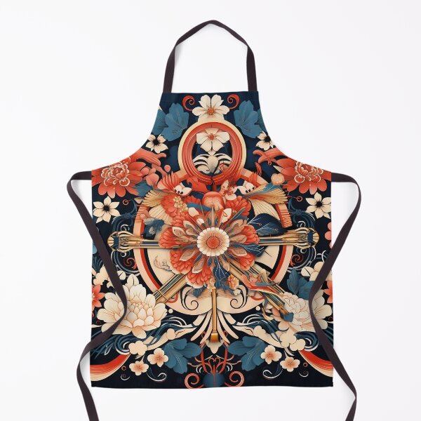 Item preview, Samurai Crest Symphony designed and sold by Obsidian Ink by Wilshire.
