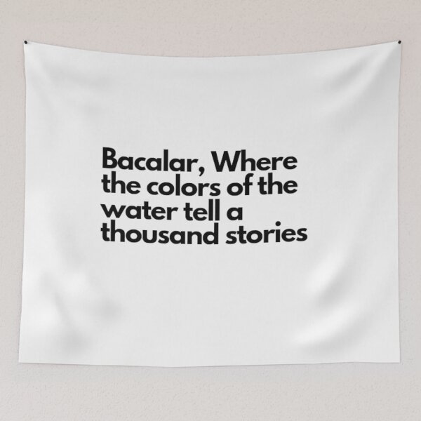 Item preview, Bacalar: Where the colors of the water tell a thousand stories designed and sold by DaringDesigns19.