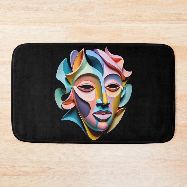 Item preview, Colorful Abstract Face Design #12 designed and sold by George Michael.