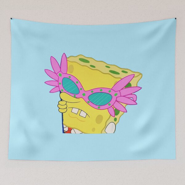 Item preview, Spongebob Squarepants Pink Glasses Meme designed and sold by WitchyHippy.