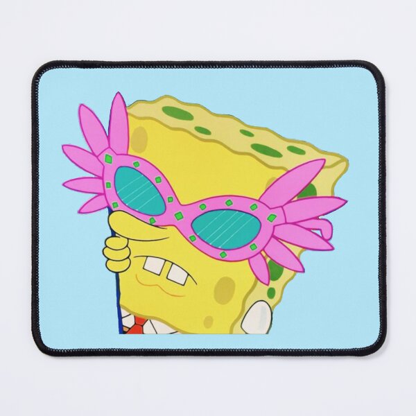 Item preview, Spongebob Squarepants Pink Glasses Meme designed and sold by WitchyHippy.