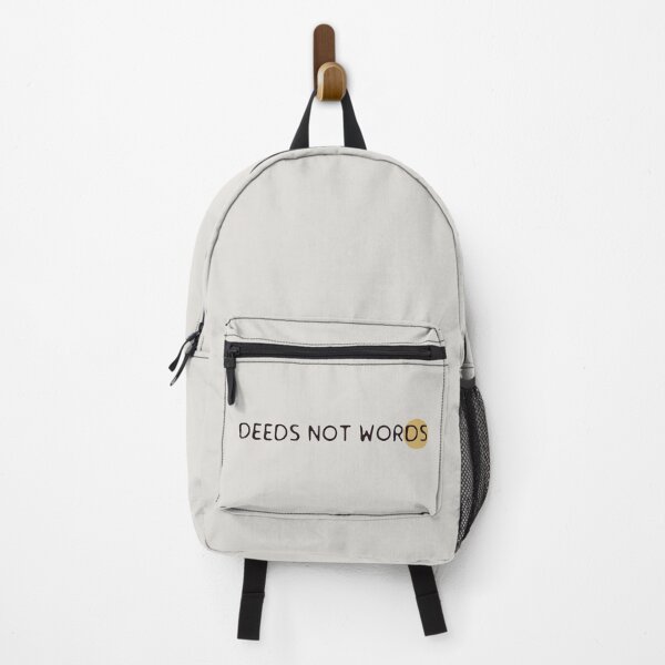 Item preview, Deeds not words designed and sold by Old Friends.