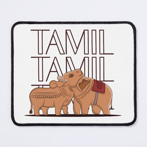 Item preview, Cow and Elephant Statue Tamil Nadu vector graphic designs designed and sold by Vector Vibes.