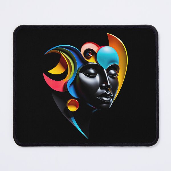 Item preview, Colorful Abstract Face Design #13 designed and sold by George Michael.