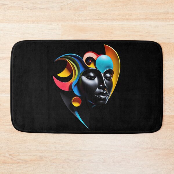 Item preview, Colorful Abstract Face Design #13 designed and sold by George Michael.