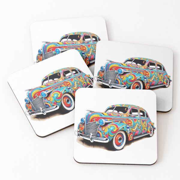 Item preview, 1939 Master Deluxe Classic Car Digital Doodle Print designed and sold by StefNomadLife.