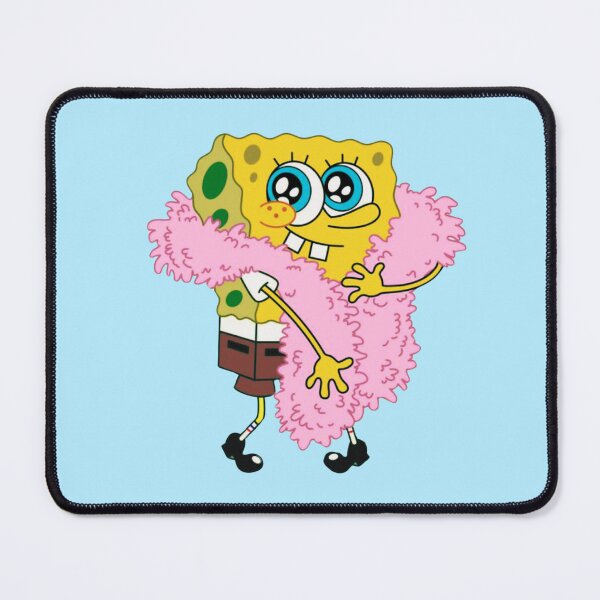 Item preview, Spongebob Squarepants Pink Boa Meme designed and sold by WitchyHippy.