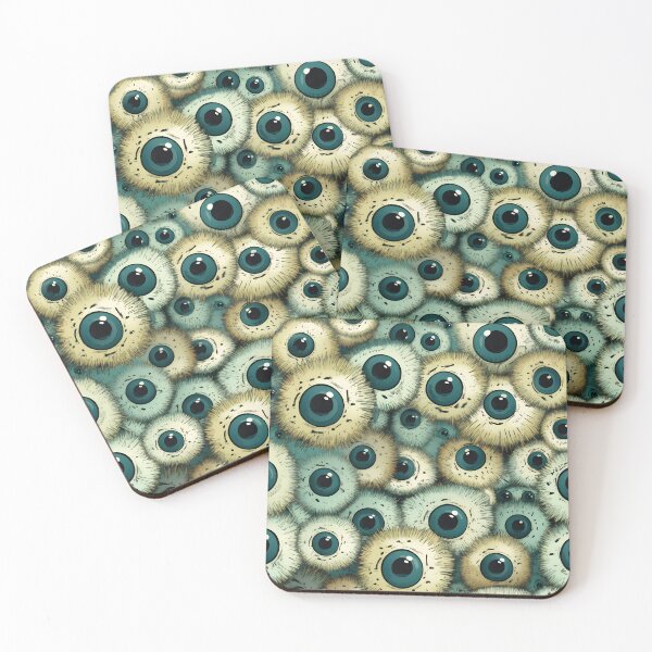 Item preview, Fuzzy Friends: A Seamless Pattern of Playful Monsters designed and sold by overheadclick.