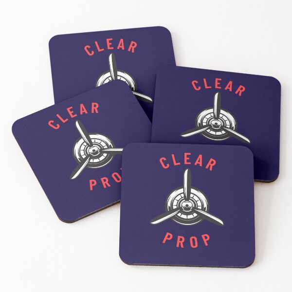 Item preview, Clear Prop Propeller Airplane Minimalist Design designed and sold by FlammableTacoTS.