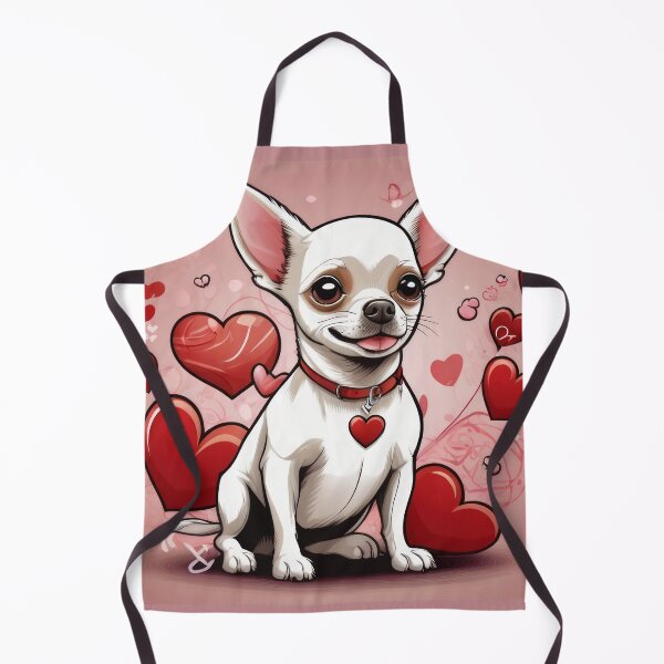 Item preview, "Valentines Chihuahua Charm: A Pint-sized Love Affair" designed and sold by ZipperDragon88.