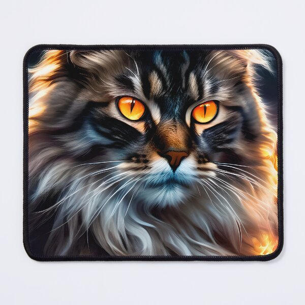 Item preview, Handsome Fiery Feline Design designed and sold by tobyheward.