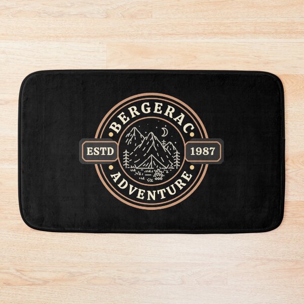 Item preview, Bergerac Adventure 1987 Retro Outdoors design designed and sold by RetroDesignsNW.