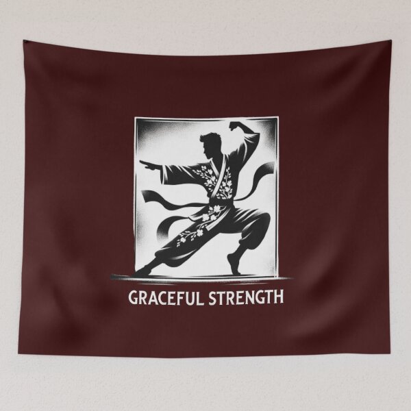 Item preview, Warrior's Silhouette - Graceful Strength designed and sold by CountryVanilla.