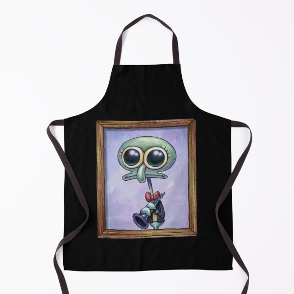 Item preview, Squidward Painting Portrait designed and sold by WitchyHippy.