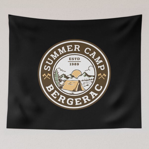 Item preview, Bergerac Summer Camp 1989 Retro Outdoors design designed and sold by RetroDesignsNW.