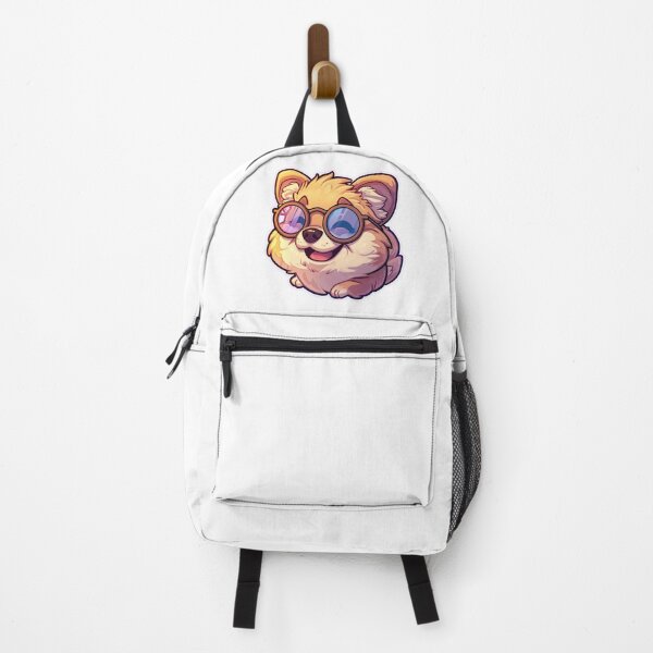 Item preview, Adorable Happy Derpy Pomeranian Dog Sticker designed and sold by PrintsByVickson.
