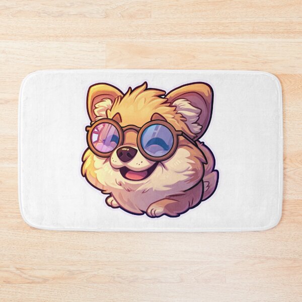 Item preview, Adorable Happy Derpy Pomeranian Dog Sticker designed and sold by PrintsByVickson.
