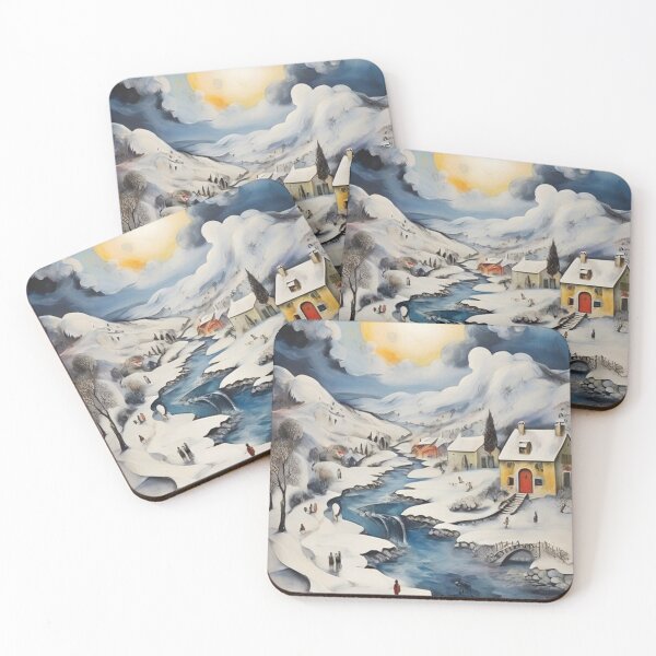 Artikelvorschau, Winterlandschaft entworfen und verkauft von goldcov.