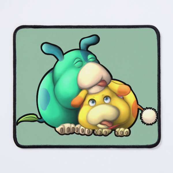Item preview, Oatchi and Moss ( Pikmin ) designed and sold by MerchUnlocked.