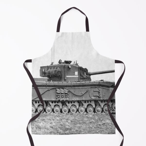 Item preview, WW2 - British - Black Prince - Churchill Heavy Tank - Black and White Photographic Print designed and sold by TheHappyK.