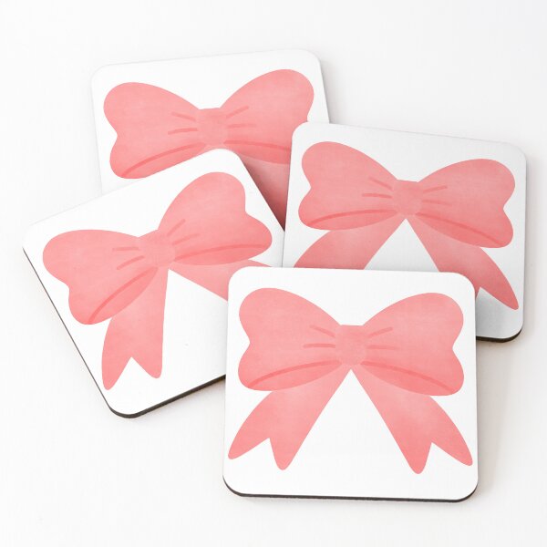 Item preview, Red bow watercolor cute cartoon hand drawn illustration designed and sold by Anngozza2.