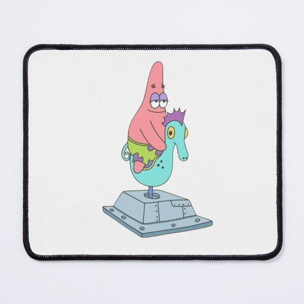 Item preview, Patrick Star Dream: Riding Seahorse Kiddie Ride Meme designed and sold by WitchyHippy.