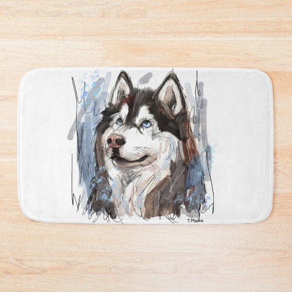 Item preview, Siberian Husky designed and sold by TraceyMackieArt.