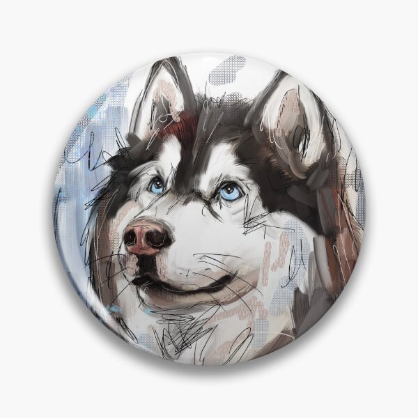 Item preview, Siberian Husky designed and sold by TraceyMackieArt.