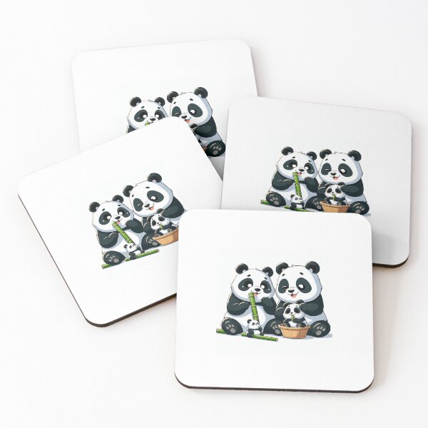 Item preview, panda family designed and sold by Alex-Tharator.