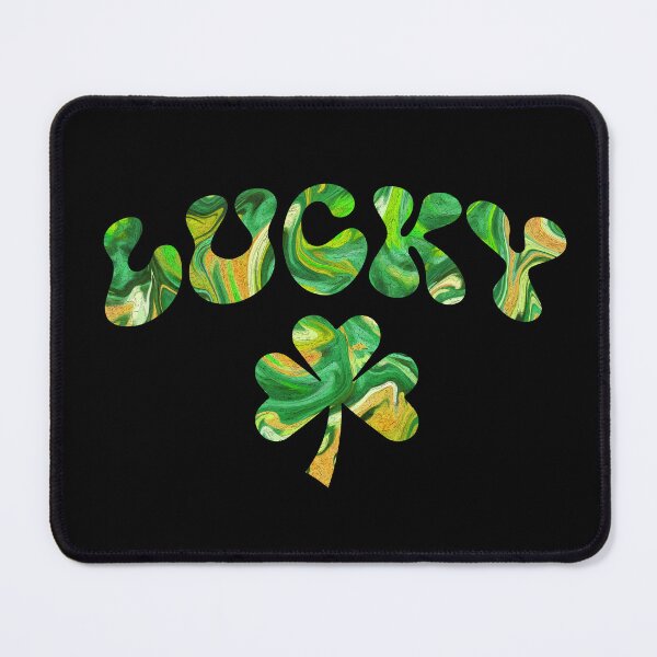 Item preview, Lucky Green Clover Typography designed and sold by FrescoDesign.
