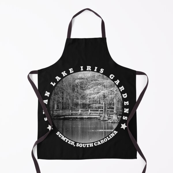 Item preview, Swan Lake Iris Gardens In Black & White designed and sold by cope64.