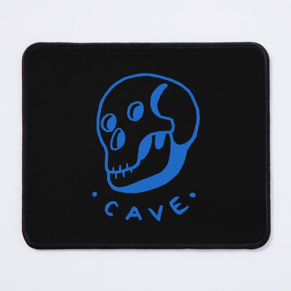 Item preview, Primitive, cave art of a skull with blue ink designed and sold by martodesign.
