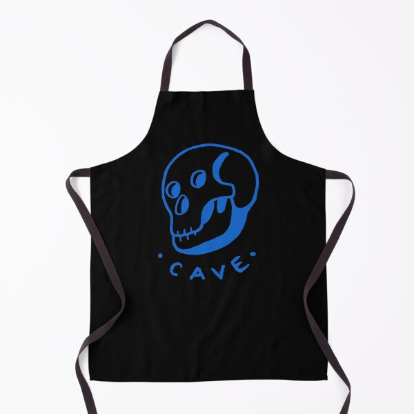 Item preview, Primitive, cave art of a skull with blue ink designed and sold by martodesign.