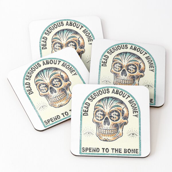 Item preview, DISTRESSED DEAD SERIOUS ABOUT MONEY designed and sold by snuske01.