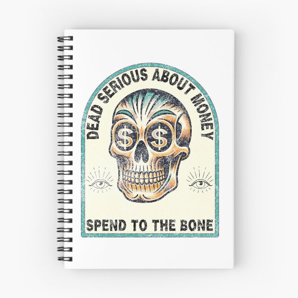 Item preview, DISTRESSED DEAD SERIOUS ABOUT MONEY designed and sold by snuske01.