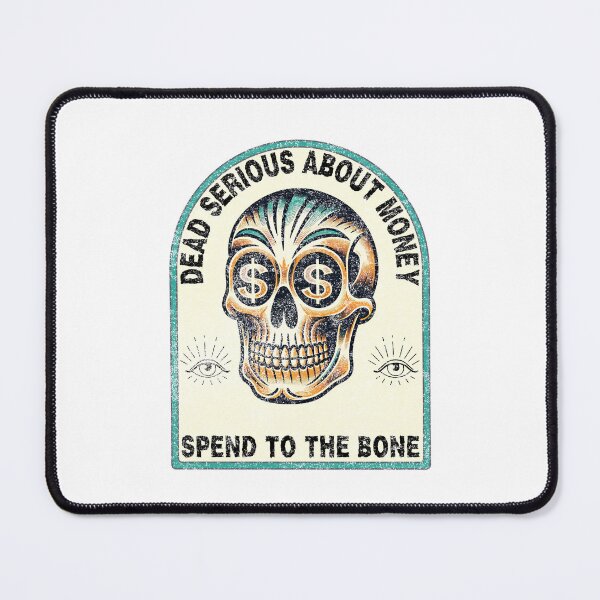 Item preview, DISTRESSED DEAD SERIOUS ABOUT MONEY designed and sold by snuske01.