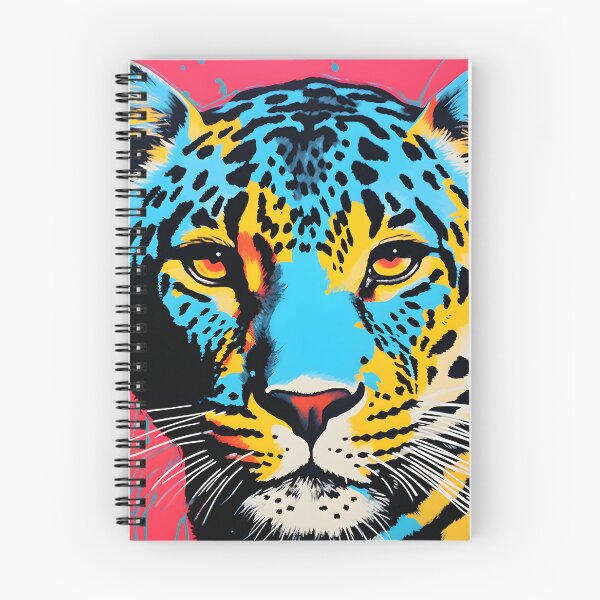 Item preview, Leopard portrait art. animal colorful. Animal throw pillow.  designed and sold by formform.