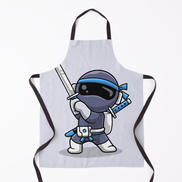 Item preview, Ninja in Space: Cute Astronaut with Sword Cartoon Vector  designed and sold by hjian8219.