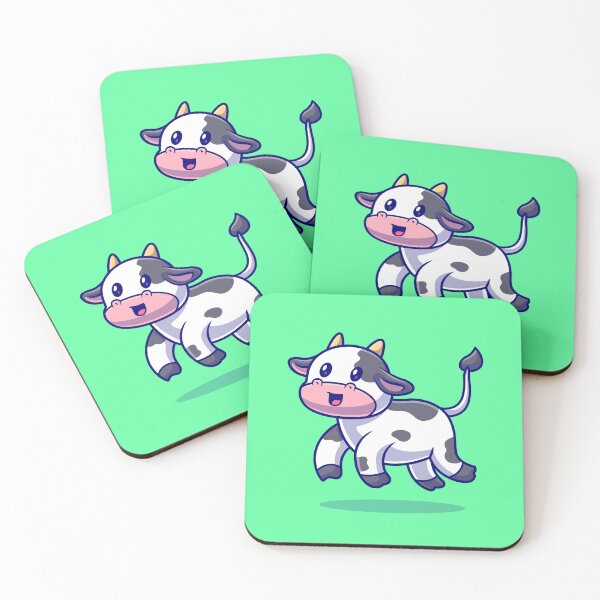 Item preview, Floating Bovine Bliss: Cute Cow Cartoon VectoR designed and sold by hjian8219.