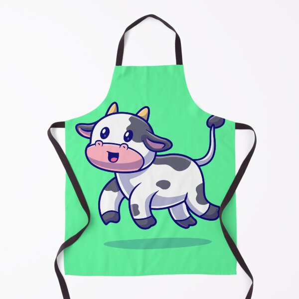 Item preview, Floating Bovine Bliss: Cute Cow Cartoon VectoR designed and sold by hjian8219.