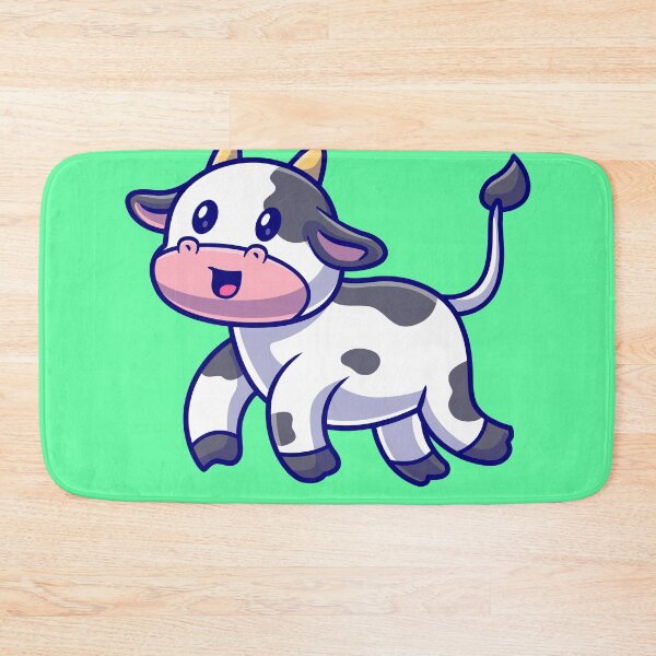 Item preview, Floating Bovine Bliss: Cute Cow Cartoon VectoR designed and sold by hjian8219.