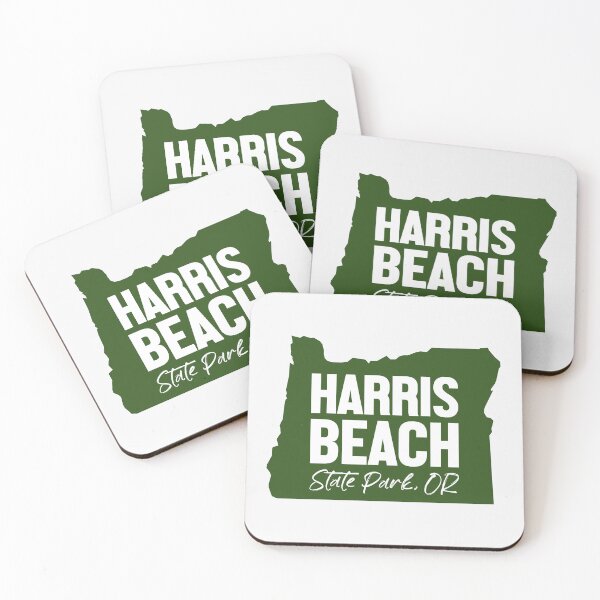 Item preview, Harris Beach State Park Oregon Map designed and sold by bivenart.