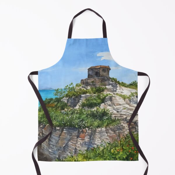 Item preview, Turquoise Tranquility: Tulum's Coastal Canvas designed and sold by Delemore Art.