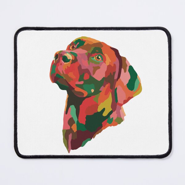 Item preview, Colourful Labrador Portrait designed and sold by Blue-Hive-Store.