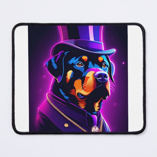 Item preview, Rottweiler in a top hat X designed and sold by BlacCollection.