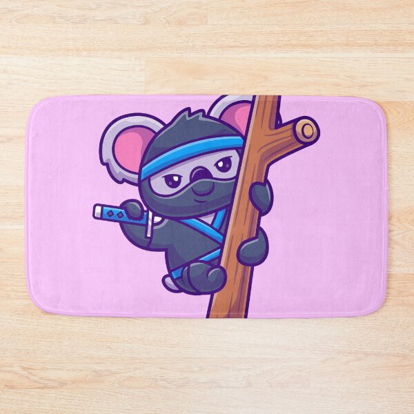 Item preview, Koala Ninja Adventures: Cute Cartoon Vector Icon" designed and sold by hjian8219.