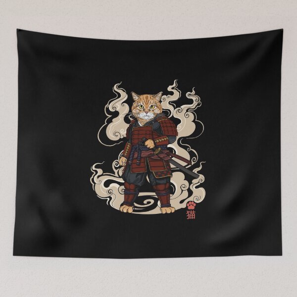 Item preview, Samurai Cat designed and sold by pilips  januarius.