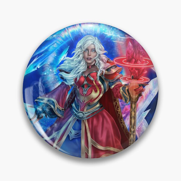Item preview, The Powerful Ice Mage designed and sold by ZMcKDesign.