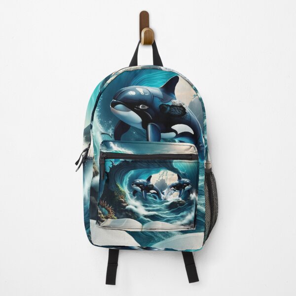 Item preview, A Swimming steampunk Orca in the wave designed and sold by nicky2342.